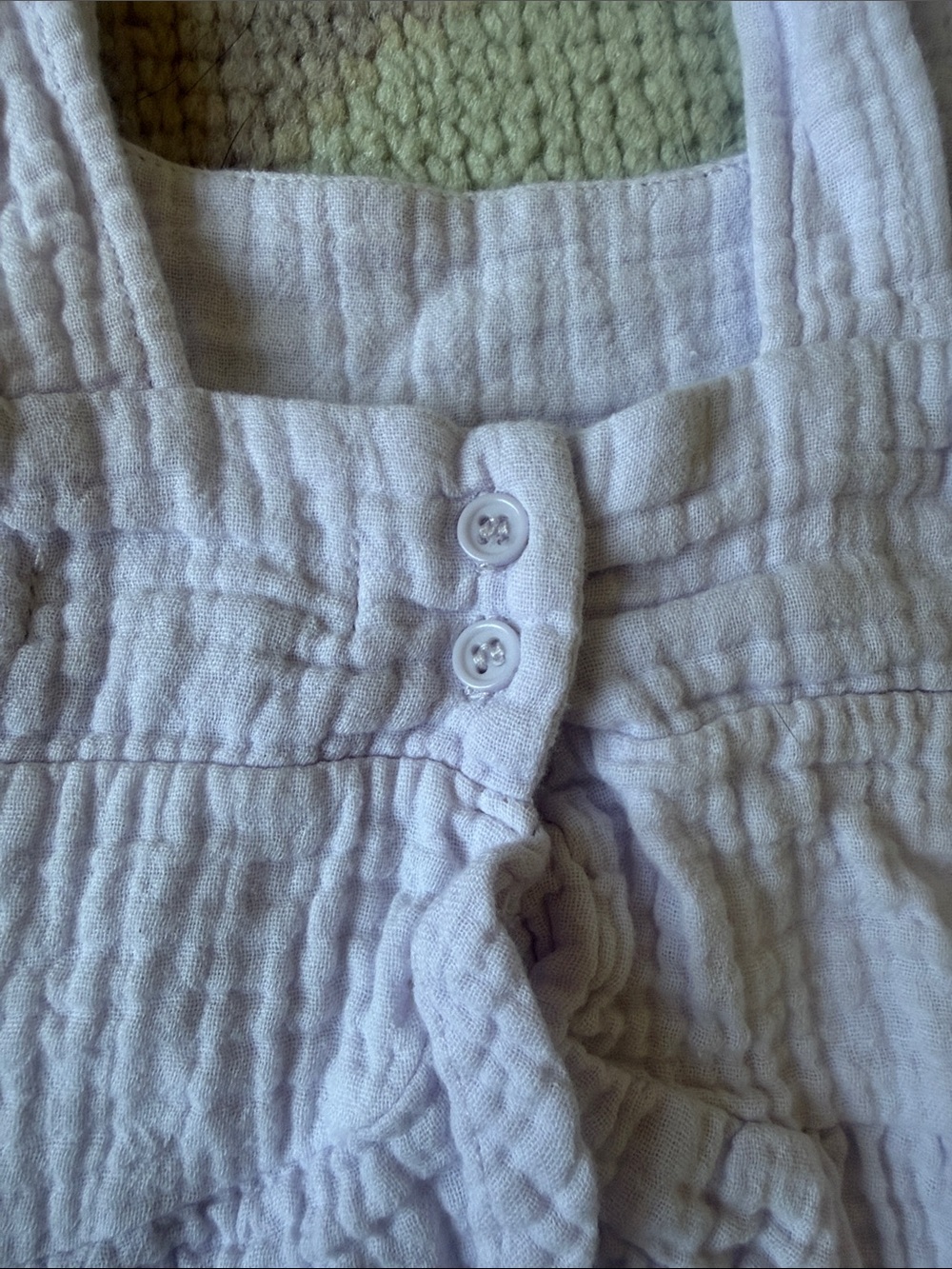 BearPaw Light Pink Gauze Ruffle Jumpsuit - Picture 4 of 4